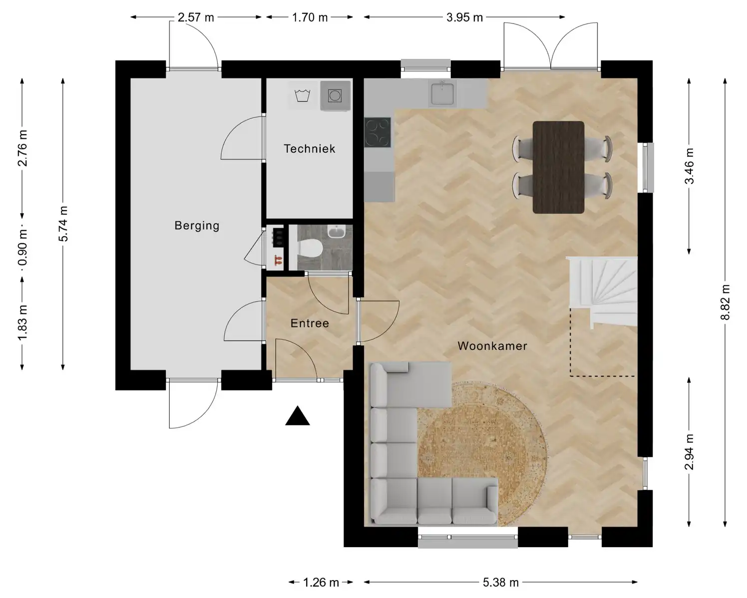 De Dotter   Begane grond