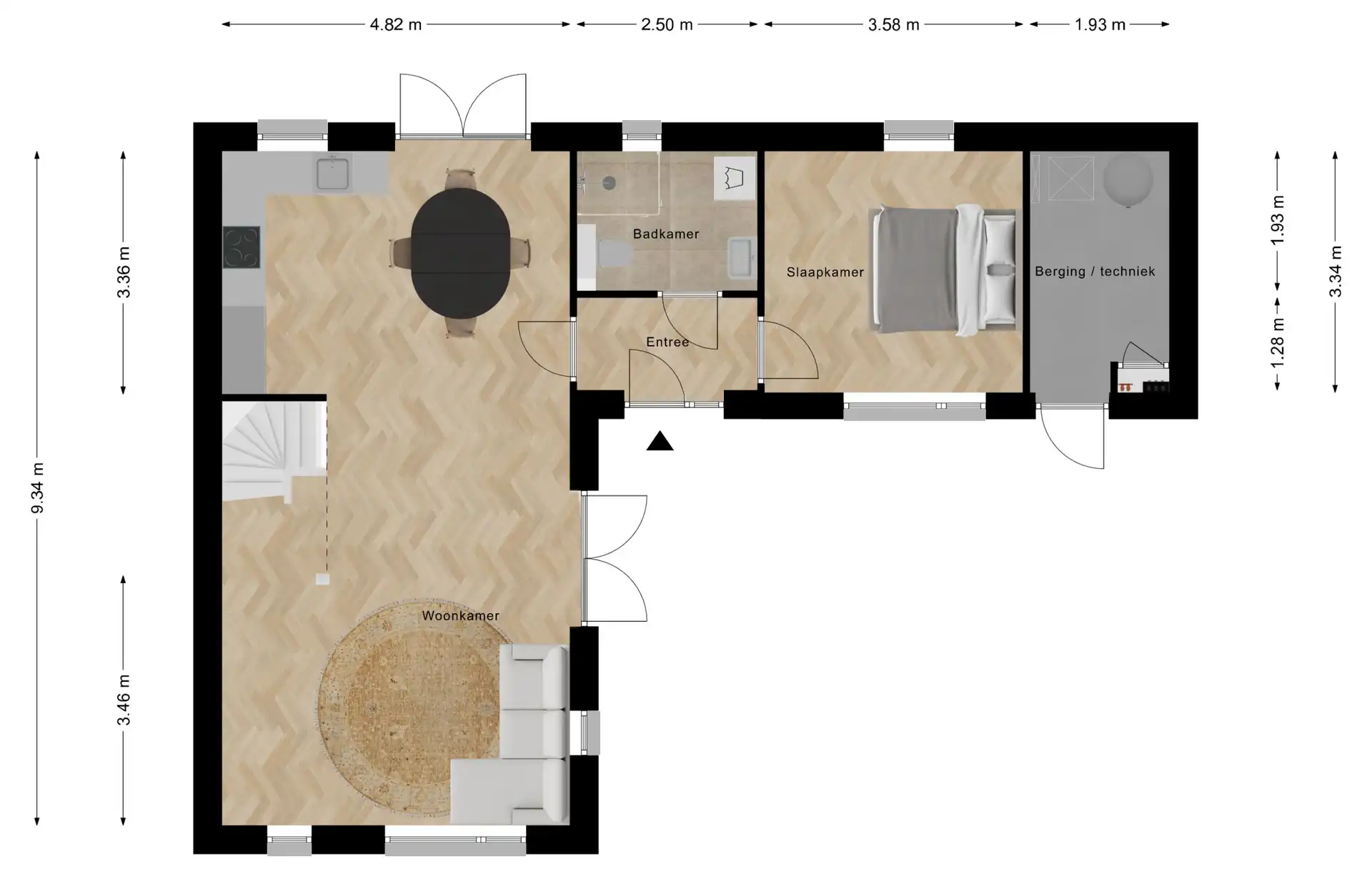 De Zegge   Begane grond